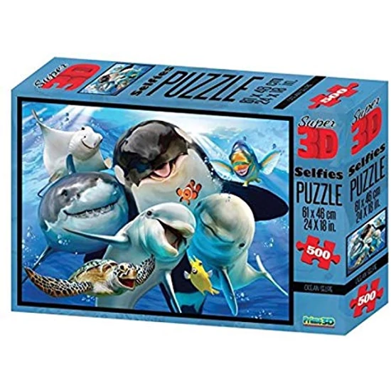 Howard Robinson Super 3D Puzzle: Óceán Élővilág