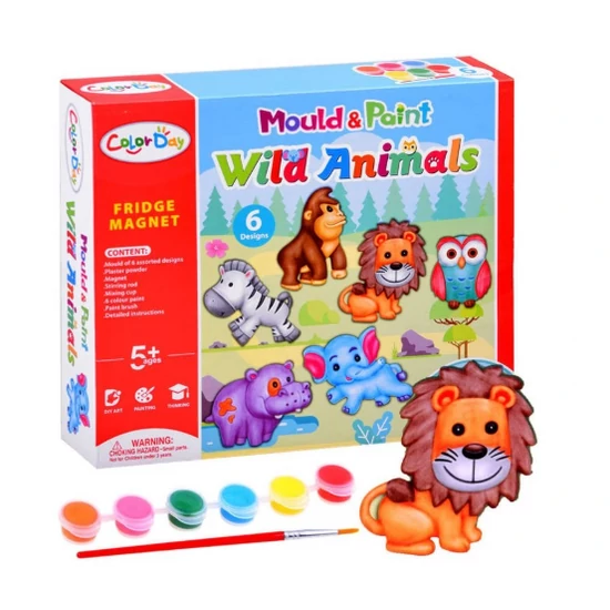 Hűtőmágnes készítő - Safari Állatok