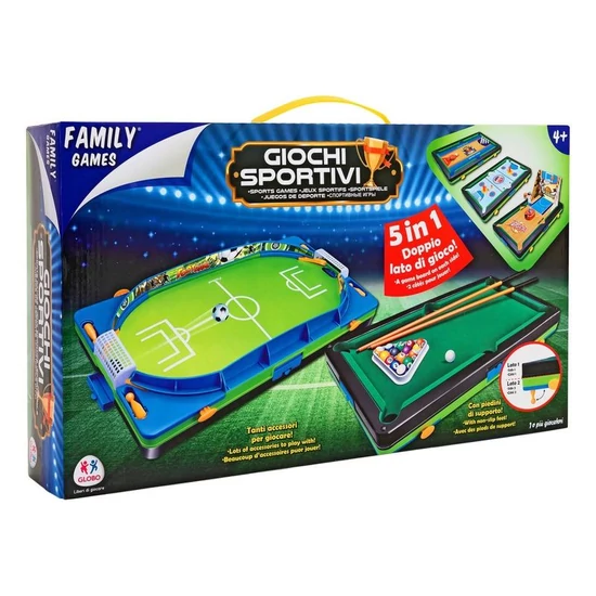 Family Games 5 az 1-ben Asztali Játék