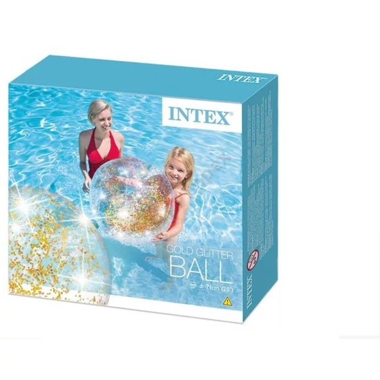 Intex Csillámos Strandlabda