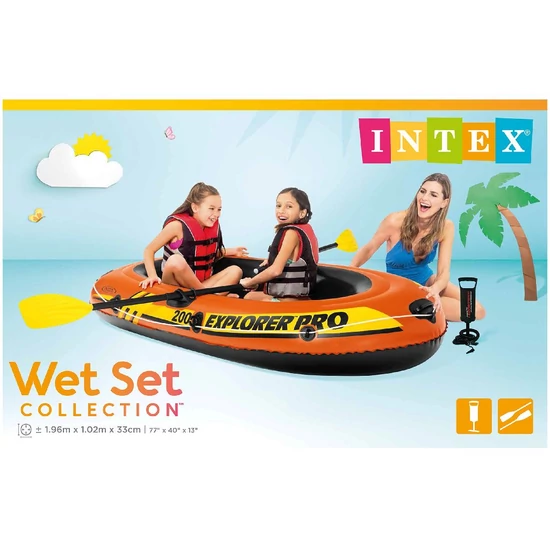 Intex Csónak Explorer Pro 200 Szett