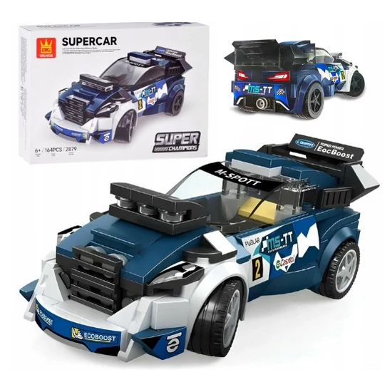 Super Champions - Építhető Szuper Autó Blokk