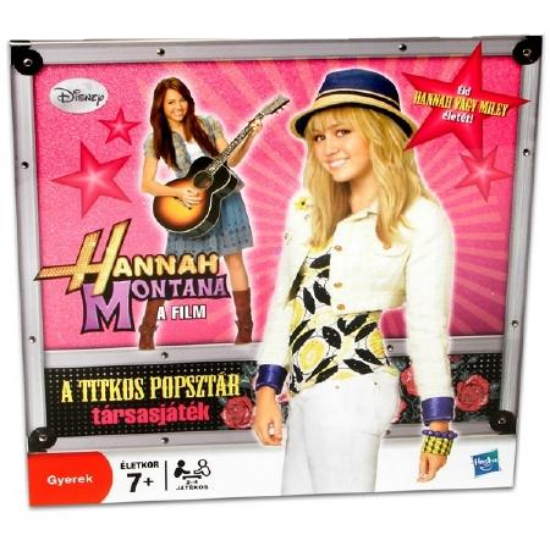 Hannah Montana Társasjáték: A Titkos Popsztár 