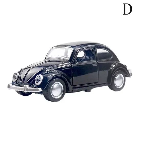 Volkswagen Beetle 1967 Fém Kisautó Fekete