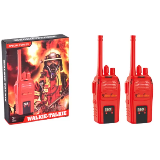 Piros Tűzoltós Walkie -Talkie 