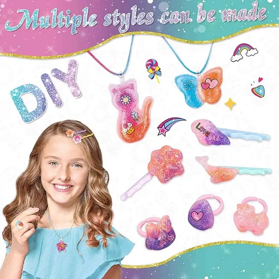 Zselé Ékszer Készítő Szett